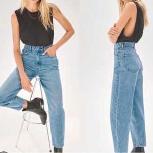 Aritzia Denim Forum The Gia high rise Carrot 26l size 26